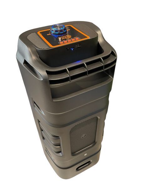 Портативная акустическая караоке колонка Bluetooth, USB, SD, FM, AUX, ZQS8285XW 22232-8285 фото