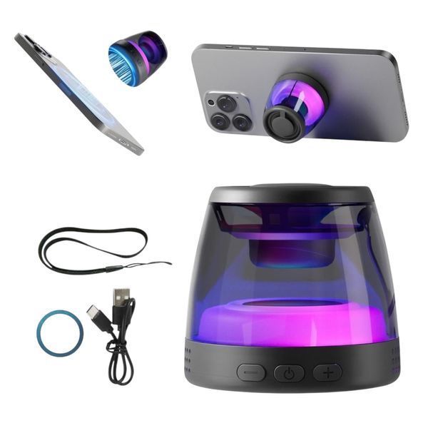 Колонка портативна XO F62 mini Magnetic 5W  2222-62 фото
