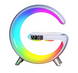 Настільна смарт лампа нічник RGB G-Smart Light з бездротовою зарядкою 15W та Bluetooth колонкою 000-876 фото 3