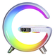 Настільна смарт лампа нічник RGB G-Smart Light з бездротовою зарядкою 15W та Bluetooth колонкою 000-876 фото 2