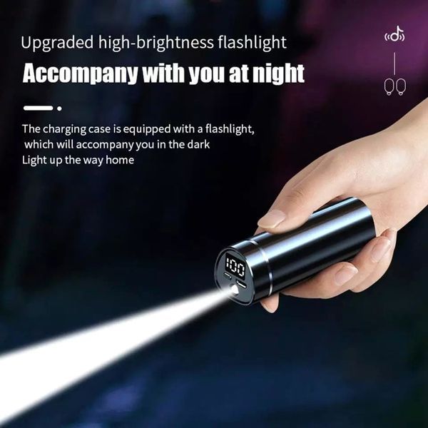 Навушники Бездротові TWS Bluetooth 5,2 LED Дисплей N21 фото