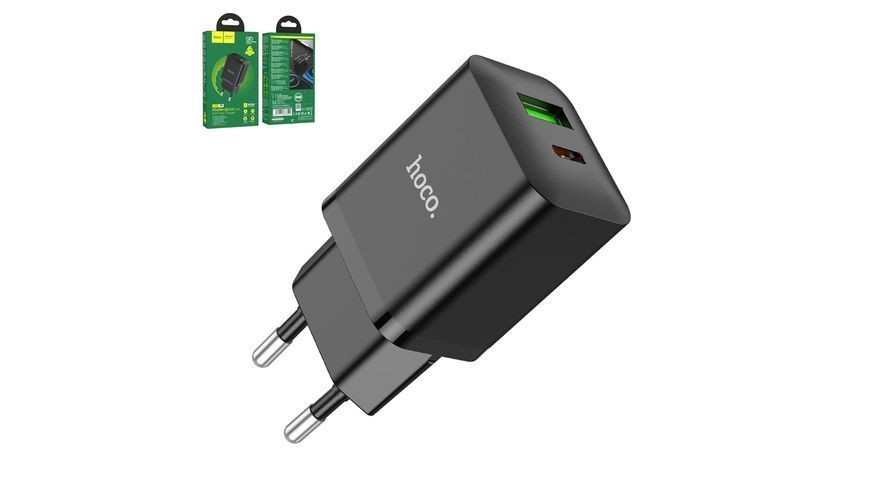 Сетевое зарядное устройство Hoco N28 Founder 20W Type-C + USB 100-N28 фото