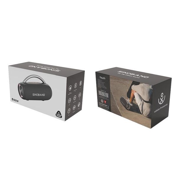 Бездротова Bluetooth колонка акустика Xdobo Sinoband |BT5.3, TWS, AUX/USB, 60W,12h, IPX5| 1000-S60W фото