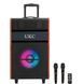 Автономная акустическая система караоке колонка TMG Live 12 (2MIC+USB+FM+BT) 22212-12 фото 5