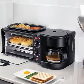 Піч електрична для сніданку 3 в 1 3600 Вт ВІТЕК 5308. Електропіч 114-5308 фото