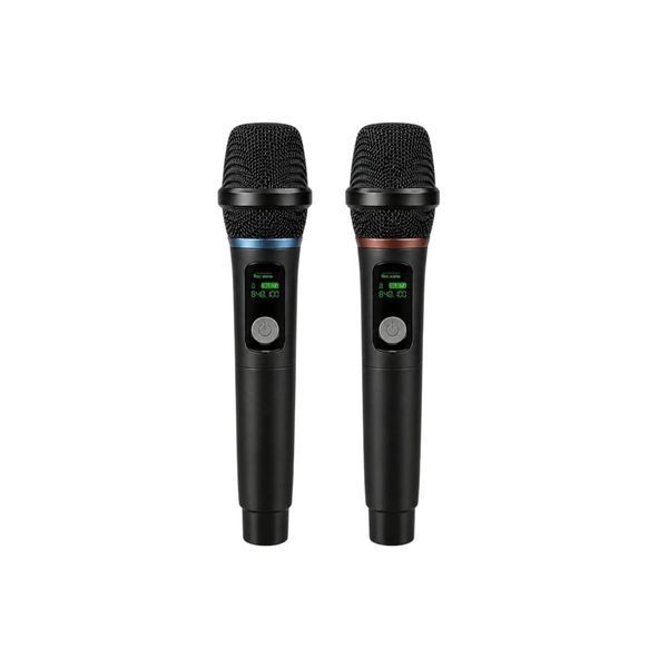 Портативная система караоке колонка с 2 микрофонами 1500Вт UKC T5 Bluetooth&nbsp; 2225-5 фото