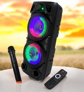 Колонка Bluetooth із бездротовим мікрофоном 40 Вт&nbsp;Sing-e ZQS8210 222-8210 фото