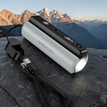 УМБ BOROFONE Power Bank with Flashlight and Cable BJ87 5000mAh | 1 Type-C, 2A 2221-87 фото