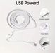 Неонова стрічка USB White 5V водонепроникна, холодне світіння з сенсорною кнопкою, 5м 22255-5 фото 3
