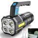 Світлодіодний ручний переносний ліхтар BL-X510-4LED+COB Х510 фото 4