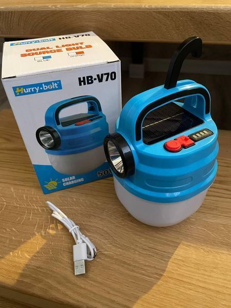 Ліхтар лампа 50w похідна для кемпінгу LED Y700 фото