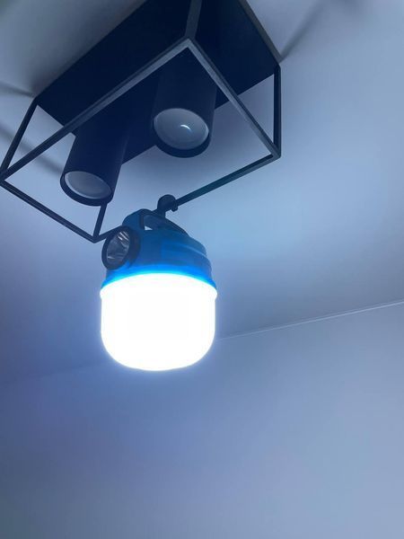 Ліхтар лампа 50w похідна для кемпінгу LED Y700 фото