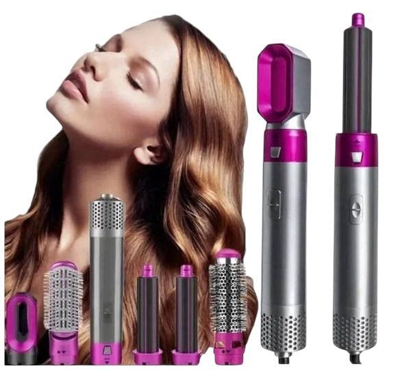 Стайлер для волосся фен 5 в 1 + кейс чохол HAIR BRUSH Дайсон 2220-9234 фото