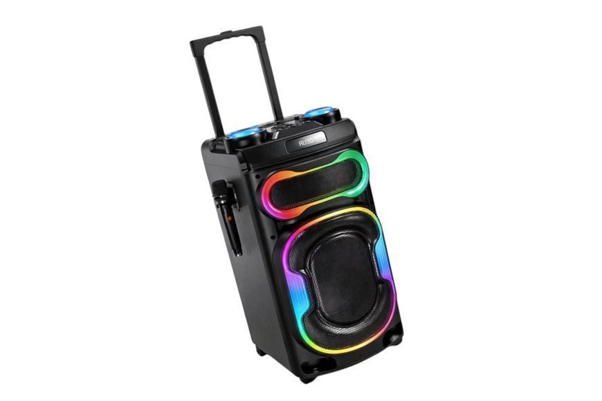 Автономная акустическая система караоке колонка 280 w TMG S886 (BT+2MIC+USB+TF Card+FM+TWS) 11186-886 фото