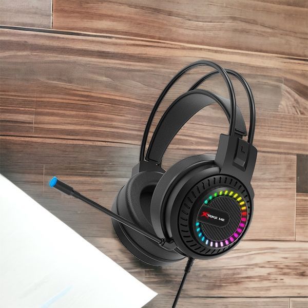 Навушники ігрові XTRIKE ME Gaming RGB HP-318 100-318 фото