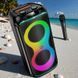 Портативна акустична система караоке колонка&nbsp;HOCO Sound outdoor RGB BT speaker with single microphone DS73 | BT5.0, FM/USB/AUX/TF, 40W 22273-73 фото 1