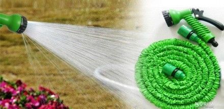 Садовый шланг для полива XHOSE 30 м с распылителем 30m фото