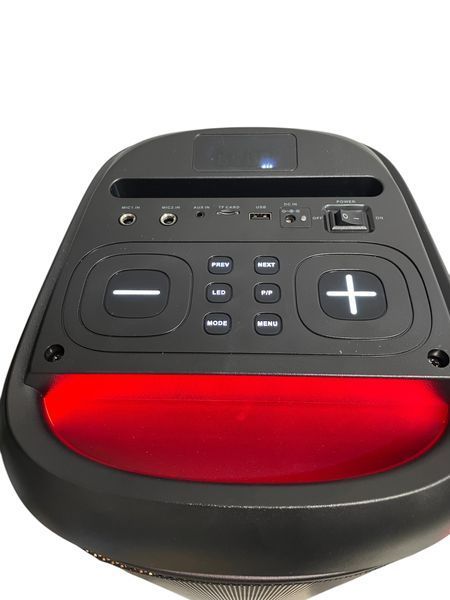 Акустическая переносная караоке колонка ZXX-5570 40 Вт 2x6" USB/TF/FM/BT/TWS/2MIC/ДУ&nbsp; 22270-5570 фото