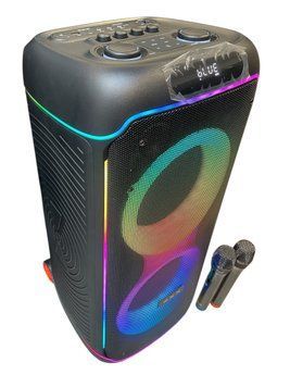 Акустическая переносная караоке колонка с 2 микрофонами ZXX-8820 60Вт 2x8"&nbsp; 8820 фото
