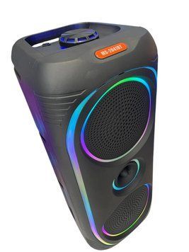 Портативная Bluetooth колонка MS-2041BT-W 50Вт с RGB-подсветкой 2212-2041 фото