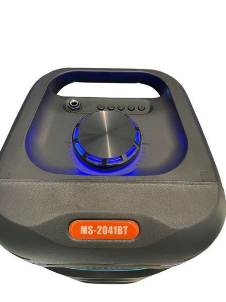 Портативна Bluetooth колонка MS-2041BT-W 50 Вт з і RGB-підсвіткою 2212-2041 фото