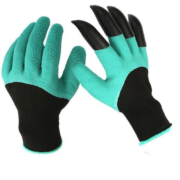 Перчатки с когтями для сада и огорода Garden Genie Gloves 916804656 фото