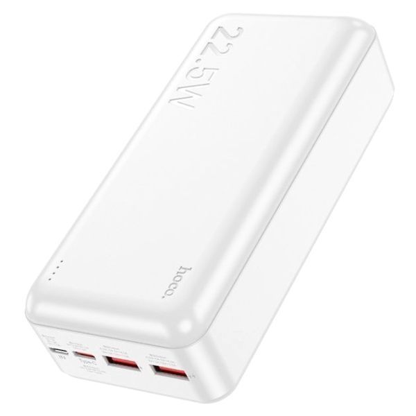 Повербанк hoco J101B 30000 mAh с быстрой зарядкой внешний аккумулятор 22.5W Power bank 100-J101B фото