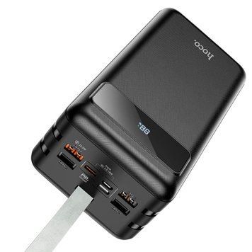 Портативне зарядне Power Bank HOCO J86B 60000 mAh 4USB 1010-J86 фото